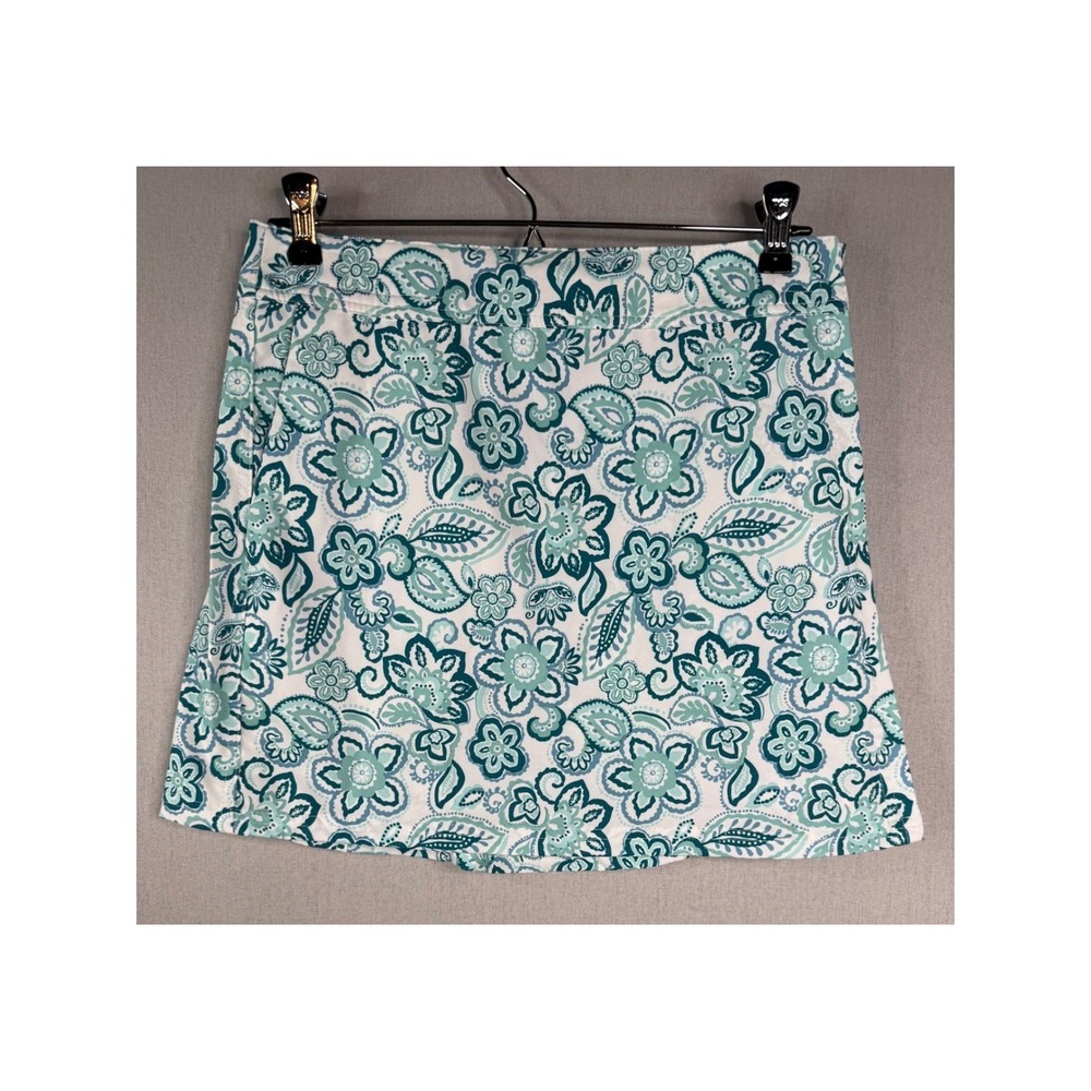 RipSkirt Hawaii Skirt Women S Length 1 Seaglass Florals Wrap Mini Coastal NEW